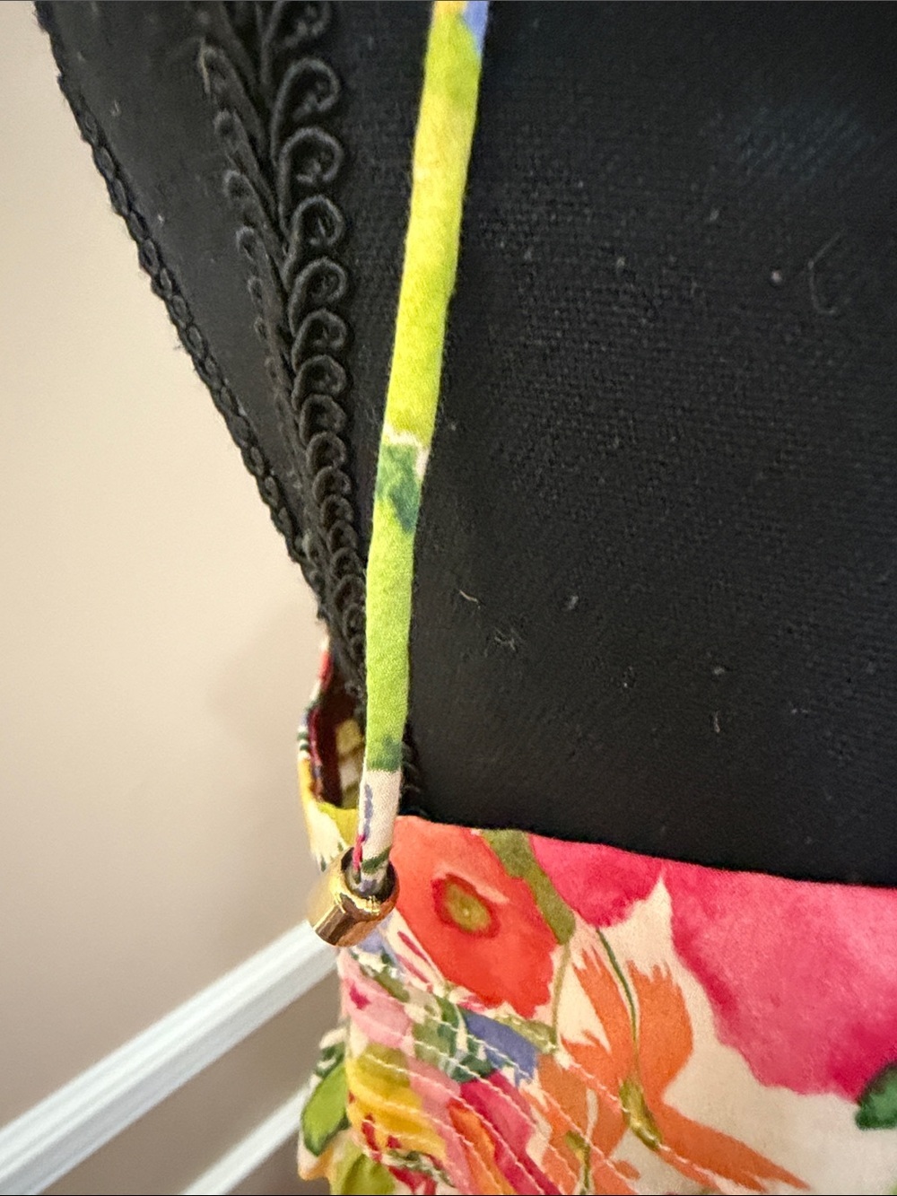 Stellah Pink Yellow Floral Midi Sundress - Picture 14 of 16